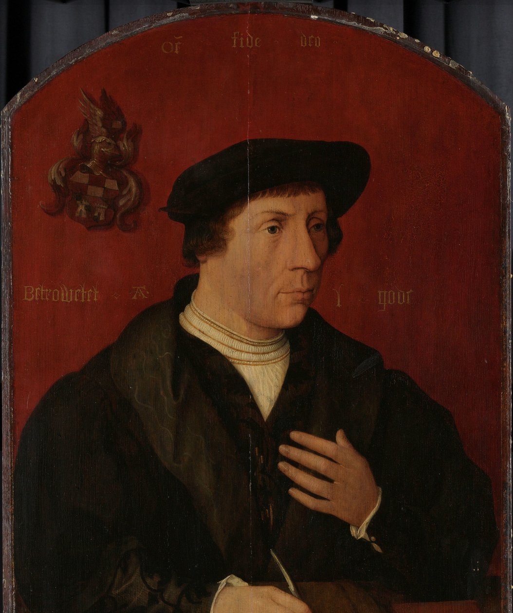 Ritratto di un uomo da Jan Jansz Mostaert (circle of)