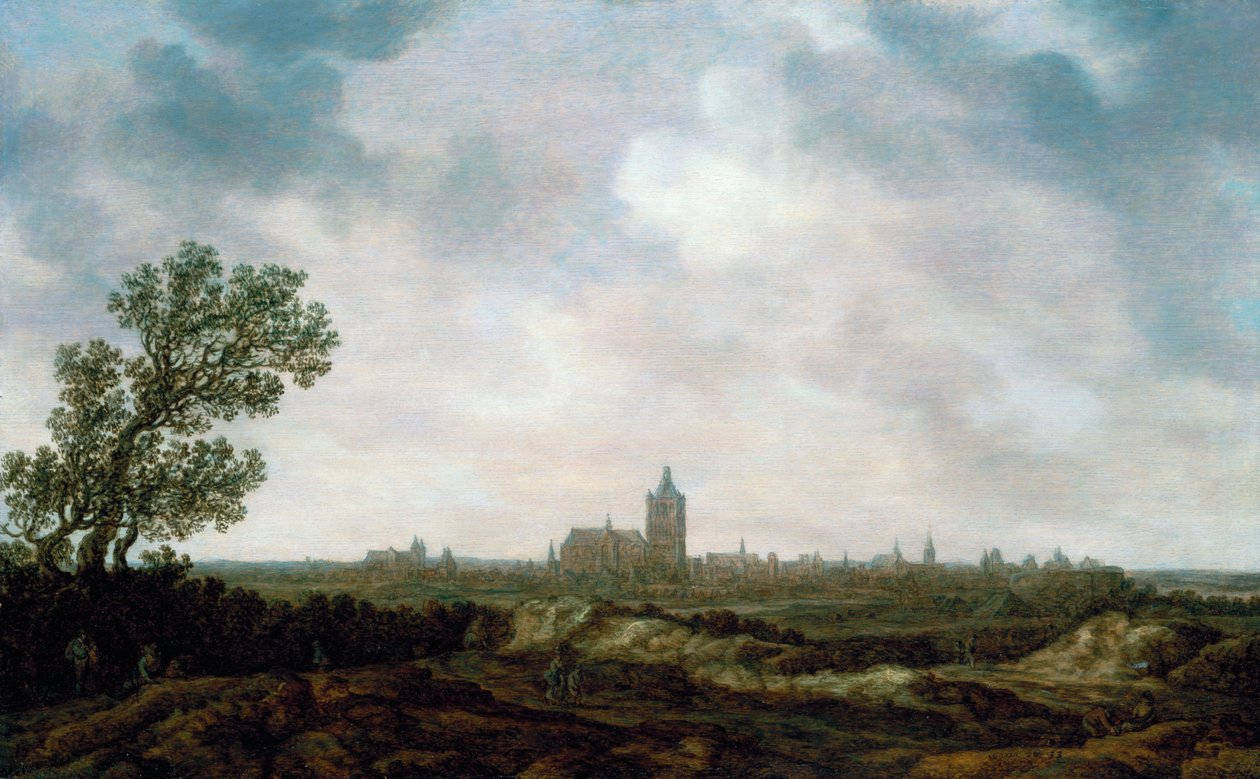 Una Vista di Arnhem, 1633 da Jan Josephsz van Goyen