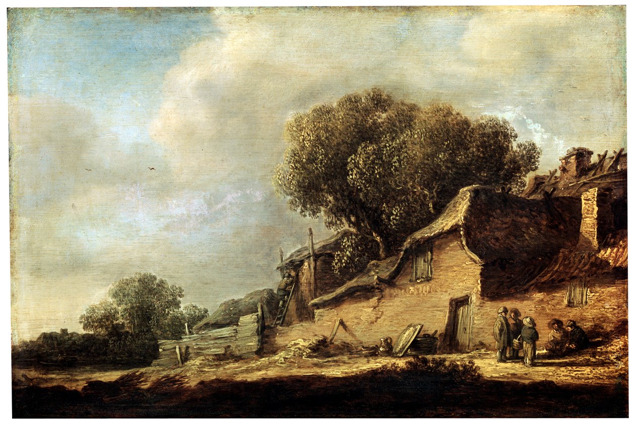 Paesaggio con un cottage di contadini, 1631 da Jan Josephsz van Goyen