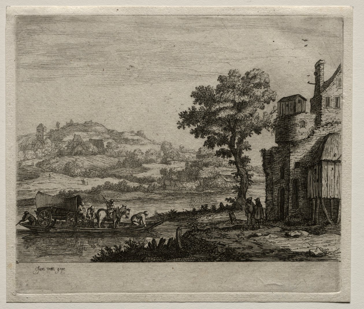 Il traghetto da Jan Josephsz van Goyen