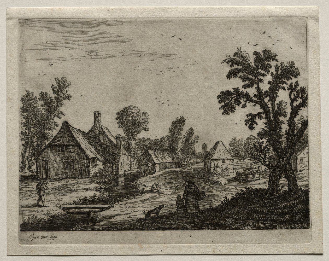 La Tavola sul Ruscello da Jan Josephsz van Goyen