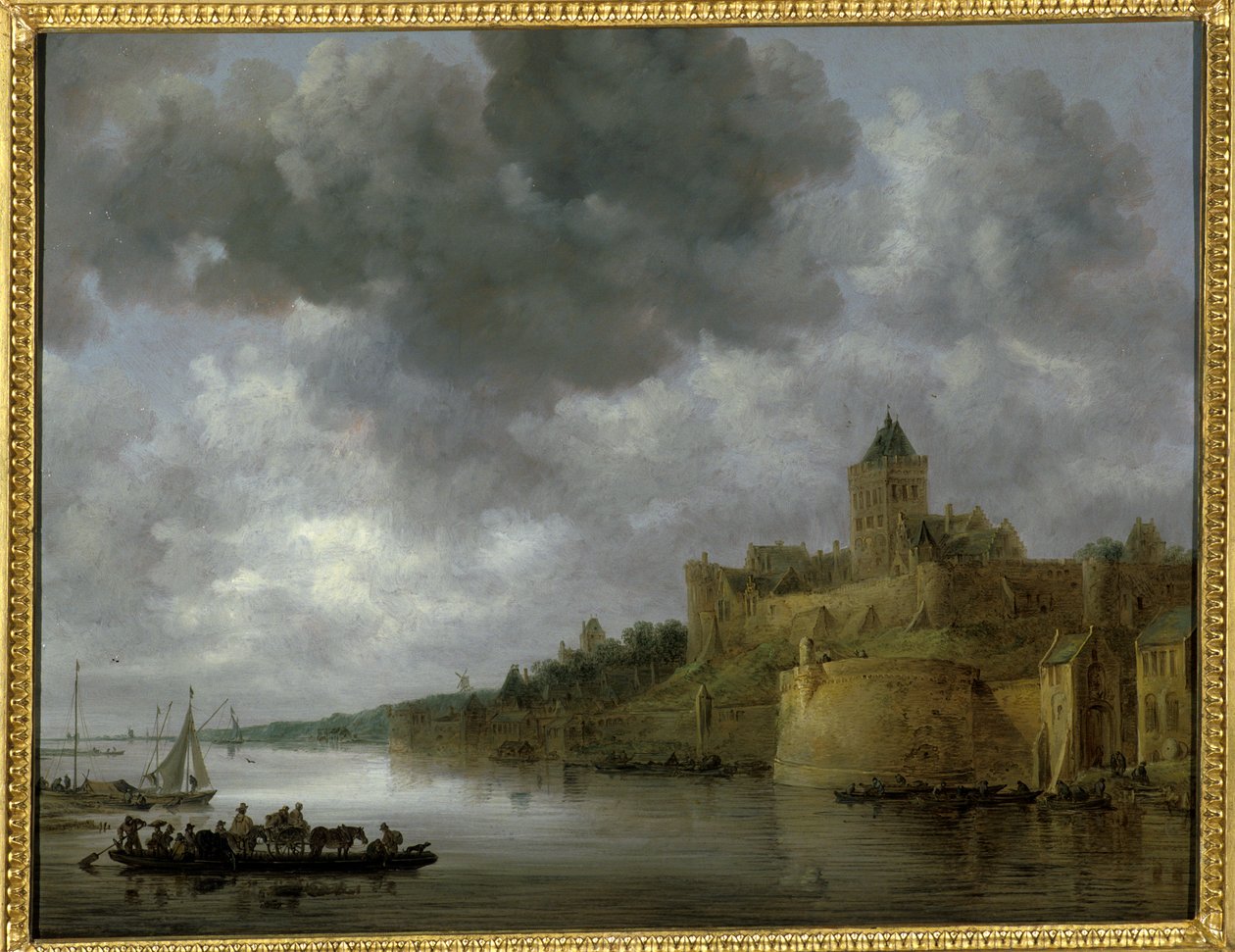 Il Valkhof a Nimega da Jan Josephsz van Goyen