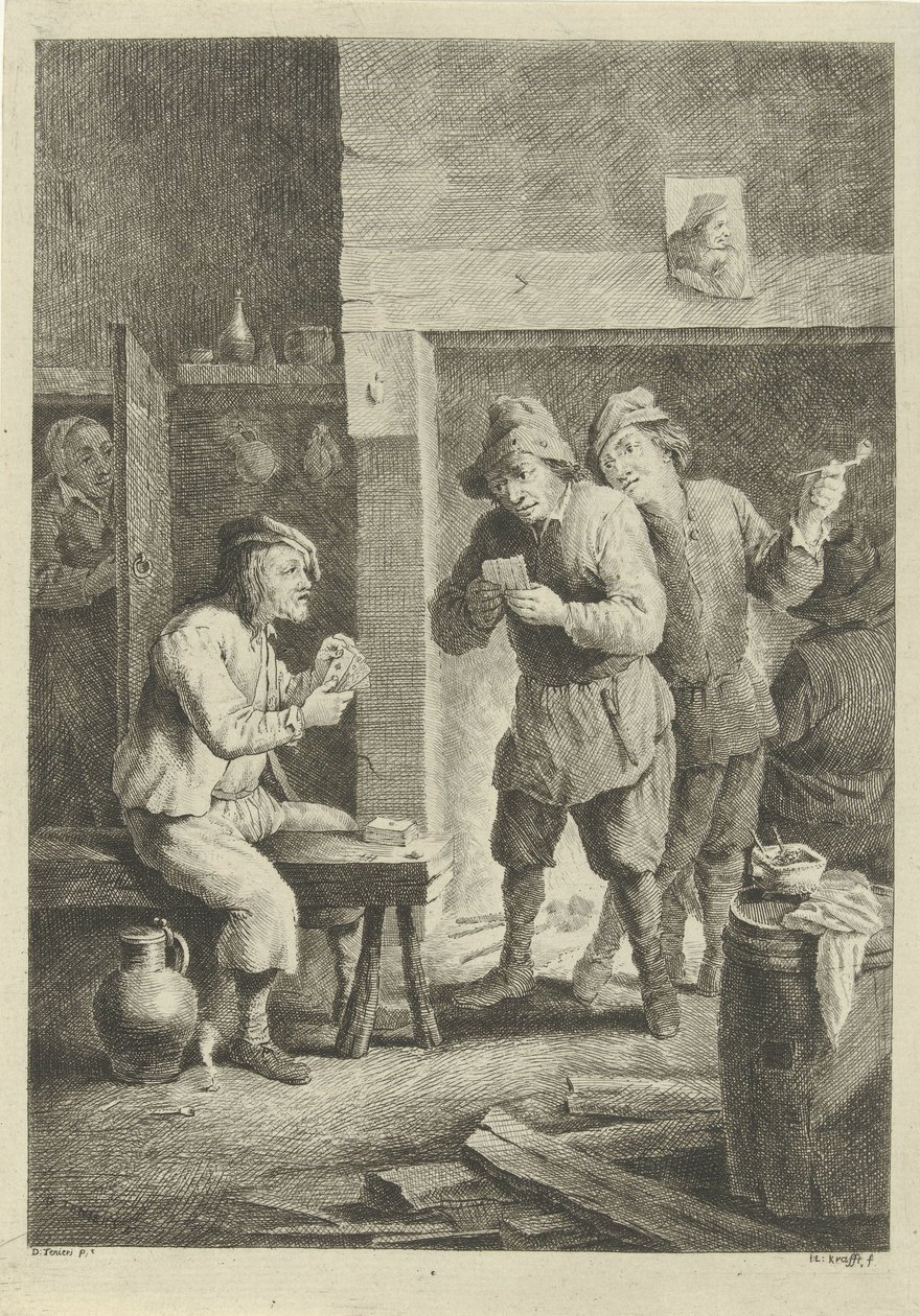 Giocatori di carte da Jan Lauwryn Krafft (I)