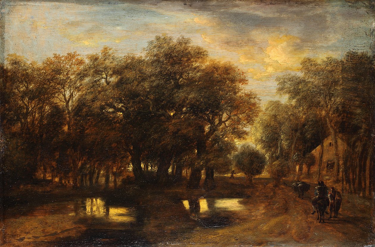 Paesaggio serale da Jan Lievens