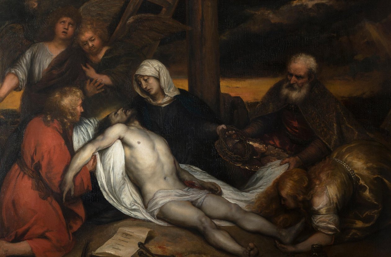 Compianto sul Cristo da Jan Lievens