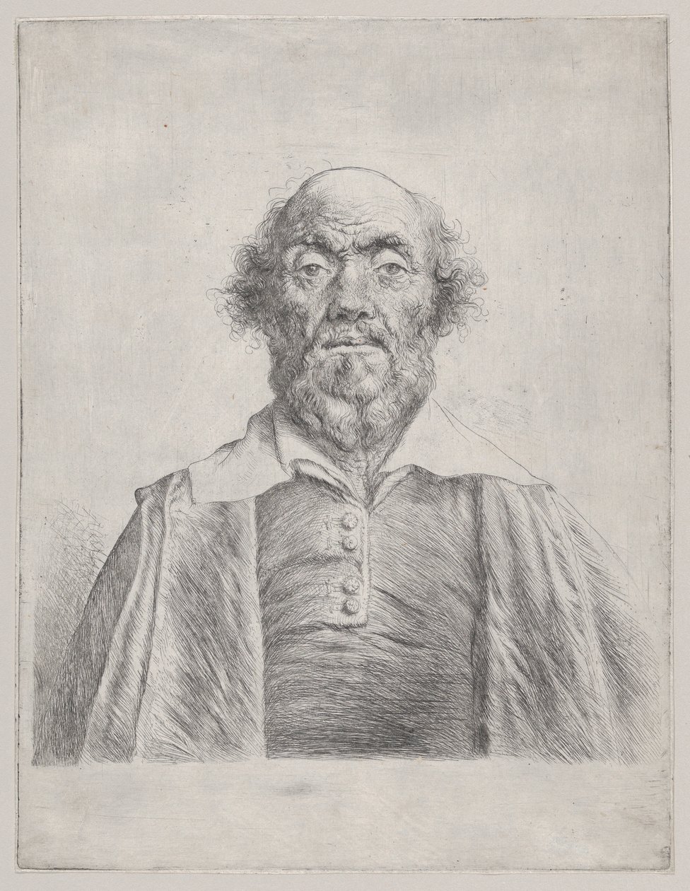 Busto di un uomo anziano da Jan Lievens