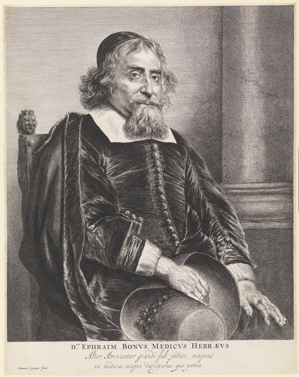 Ephraim Bonetus (1599-1665) da Jan Lievens