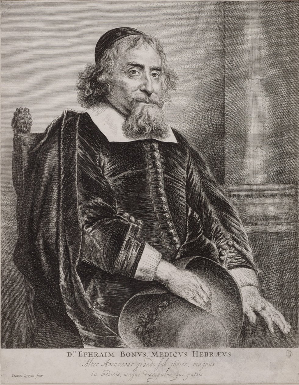 Ritratto di Ephraim Bueno da Jan Lievens