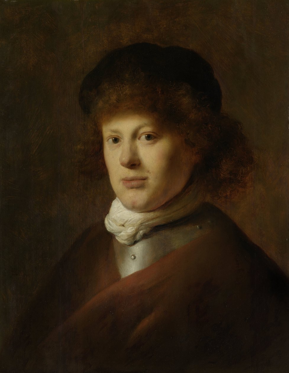 Ritratto di Rembrandt van Rijn da Jan Lievens
