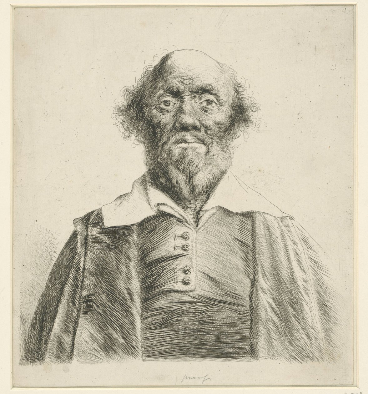 Ritratto di un vecchio da Jan Lievens