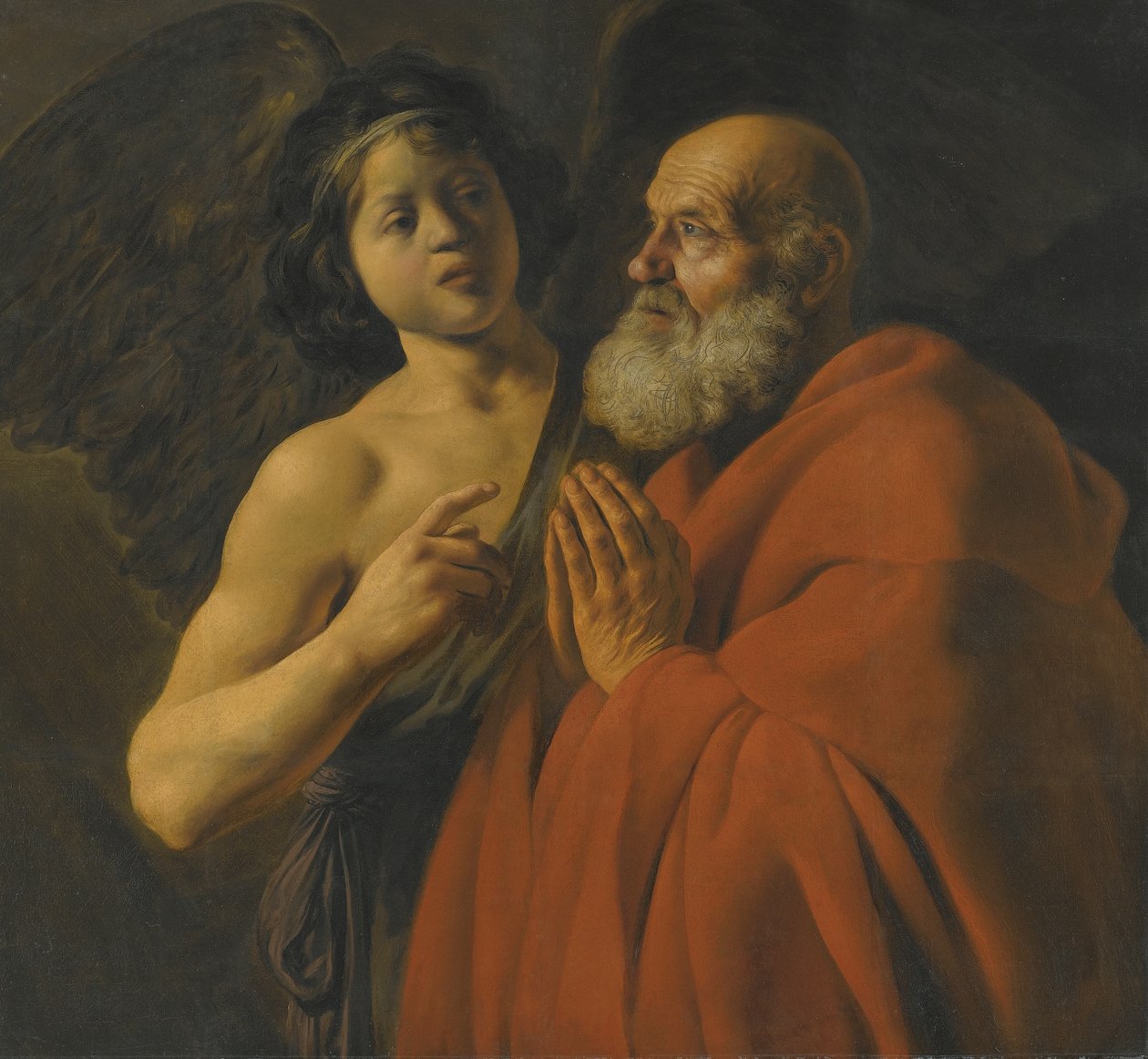 San Pietro rilasciato dal carcere da Jan Lievens