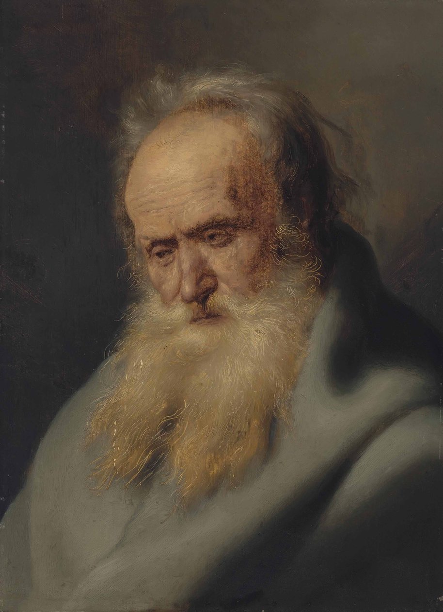 Tronie di un vecchio da Jan Lievens