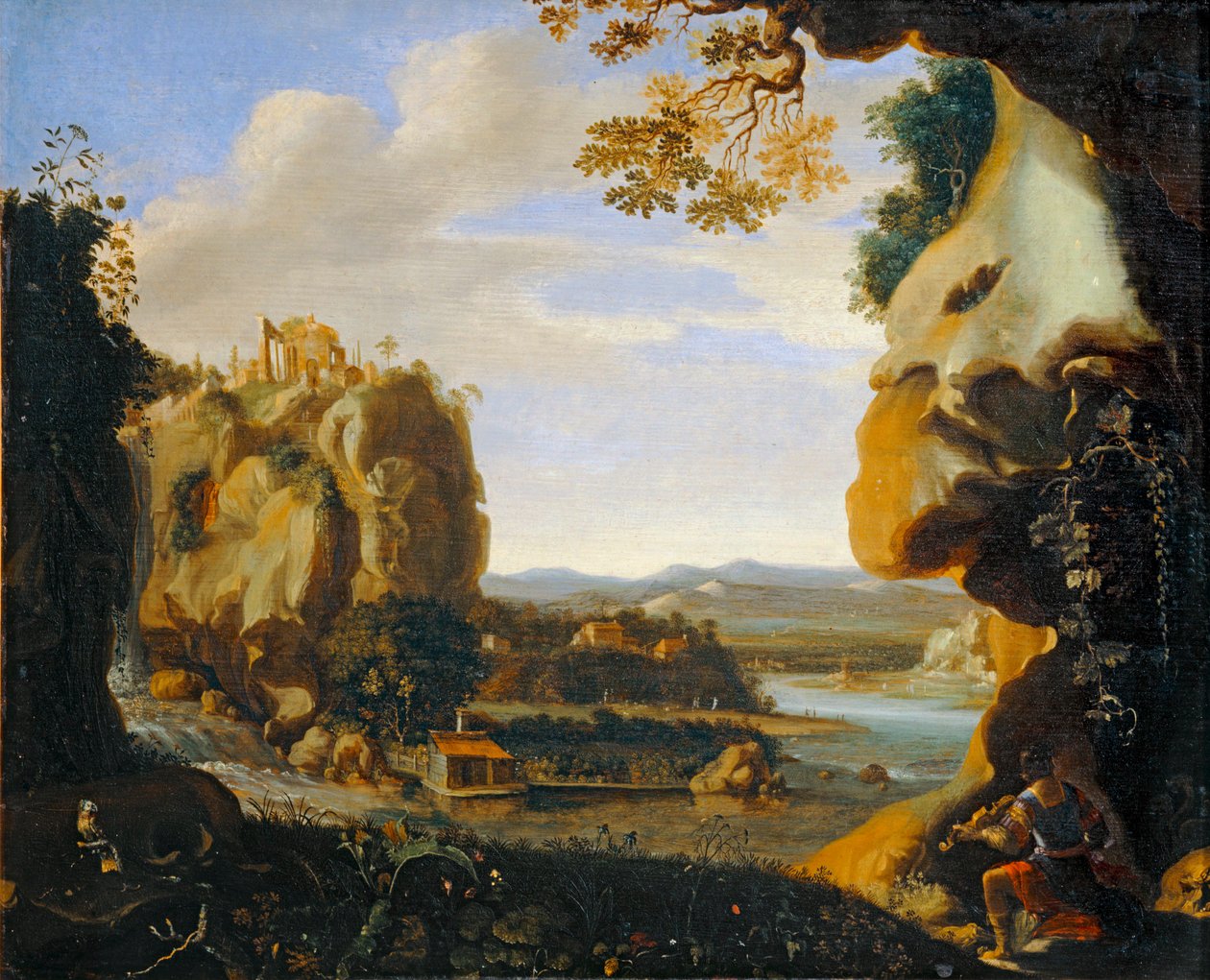 Orfeo che suona il violino all