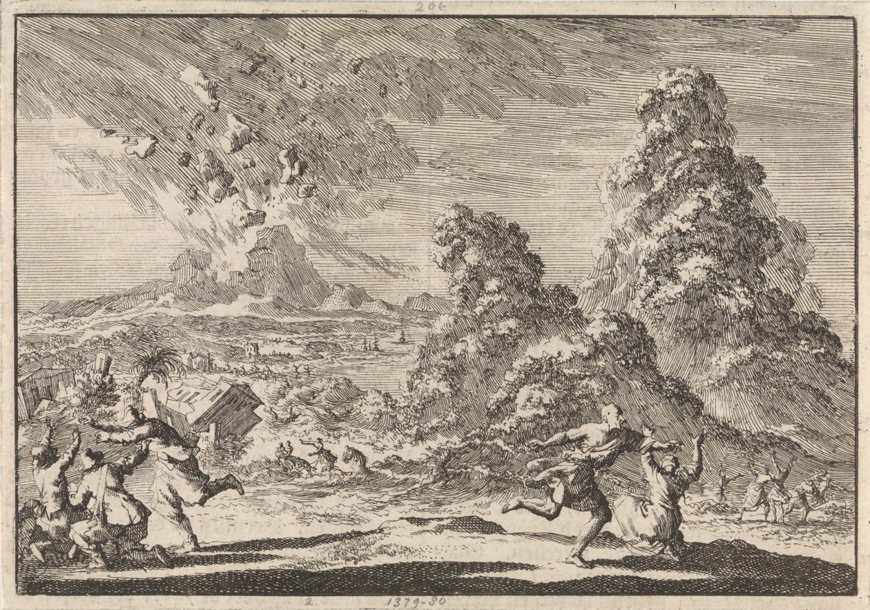 Terremoto ad Ambon, 1674 da Jan Luyken