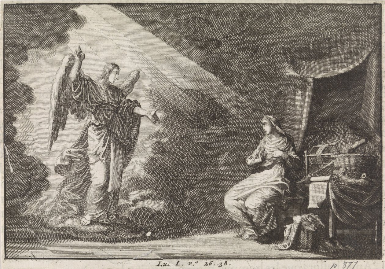 Annunciazione da Jan Luyken