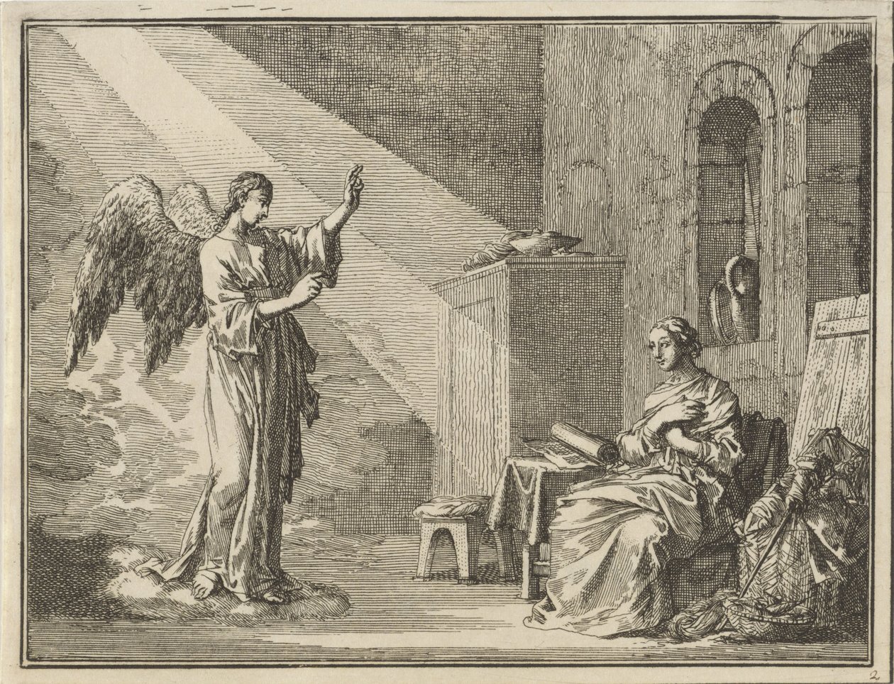 Annunciazione da Jan Luyken