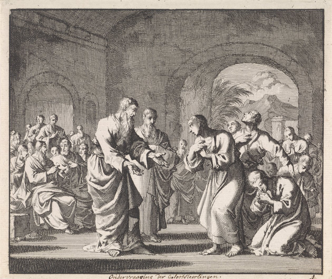 Catechesi di cinque fedeli da Jan Luyken