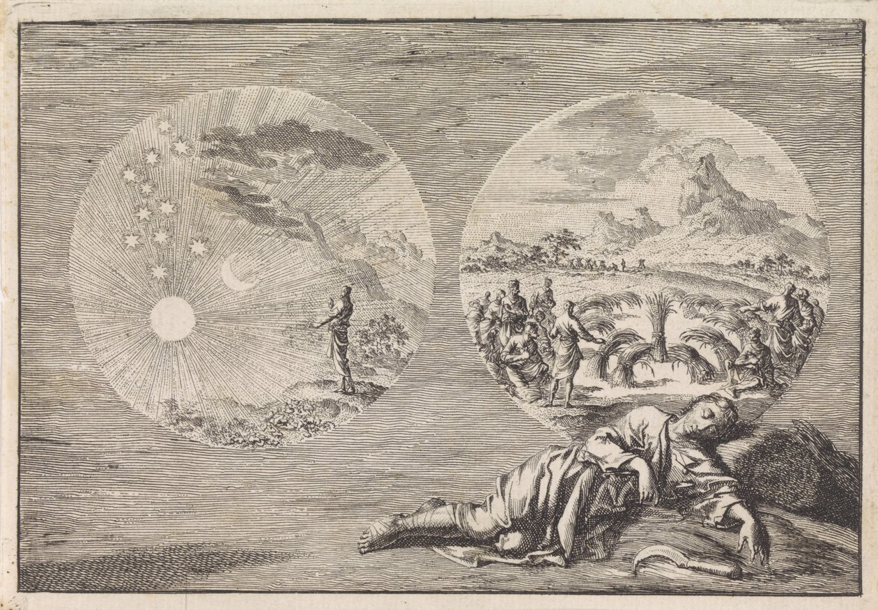 Sogni di Giuseppe da Jan Luyken