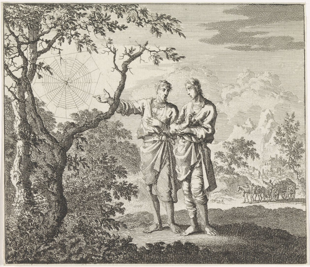 Emblema: ragno da Jan Luyken