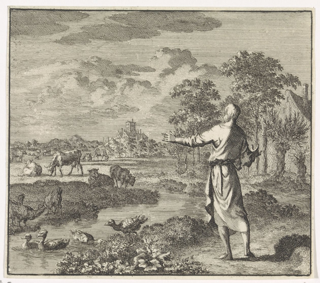 Emblema: pascolo da Jan Luyken