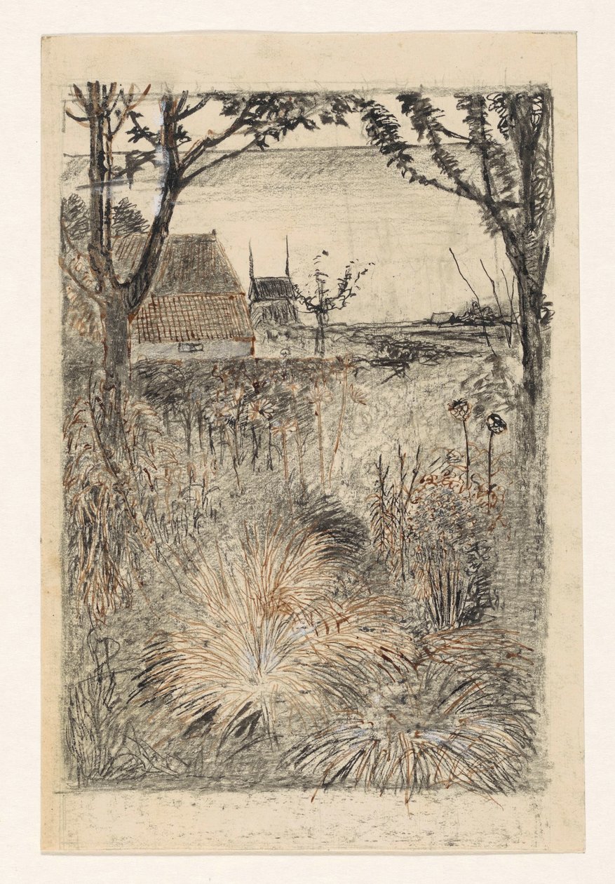 Giardino in autunno da Jan Mankes