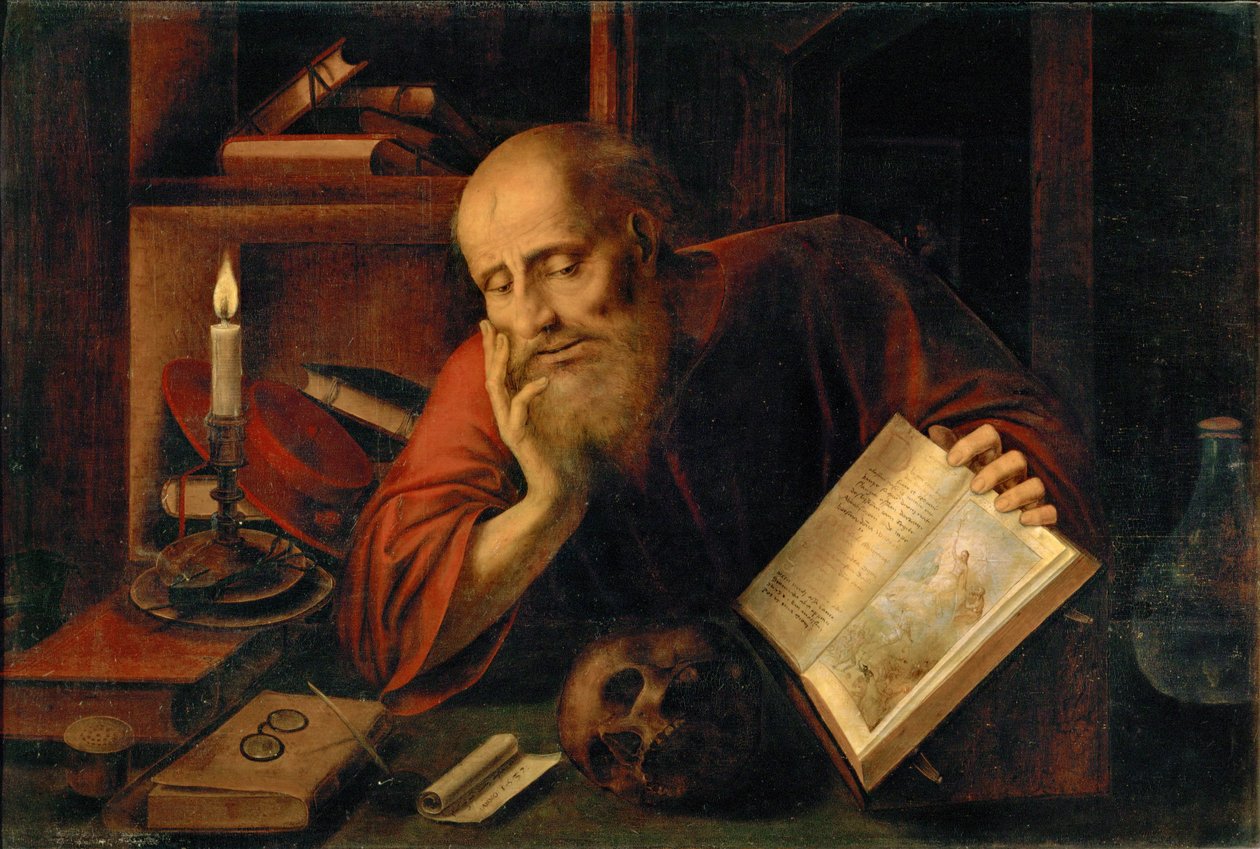 San Girolamo (dipinto) da Jan Massys