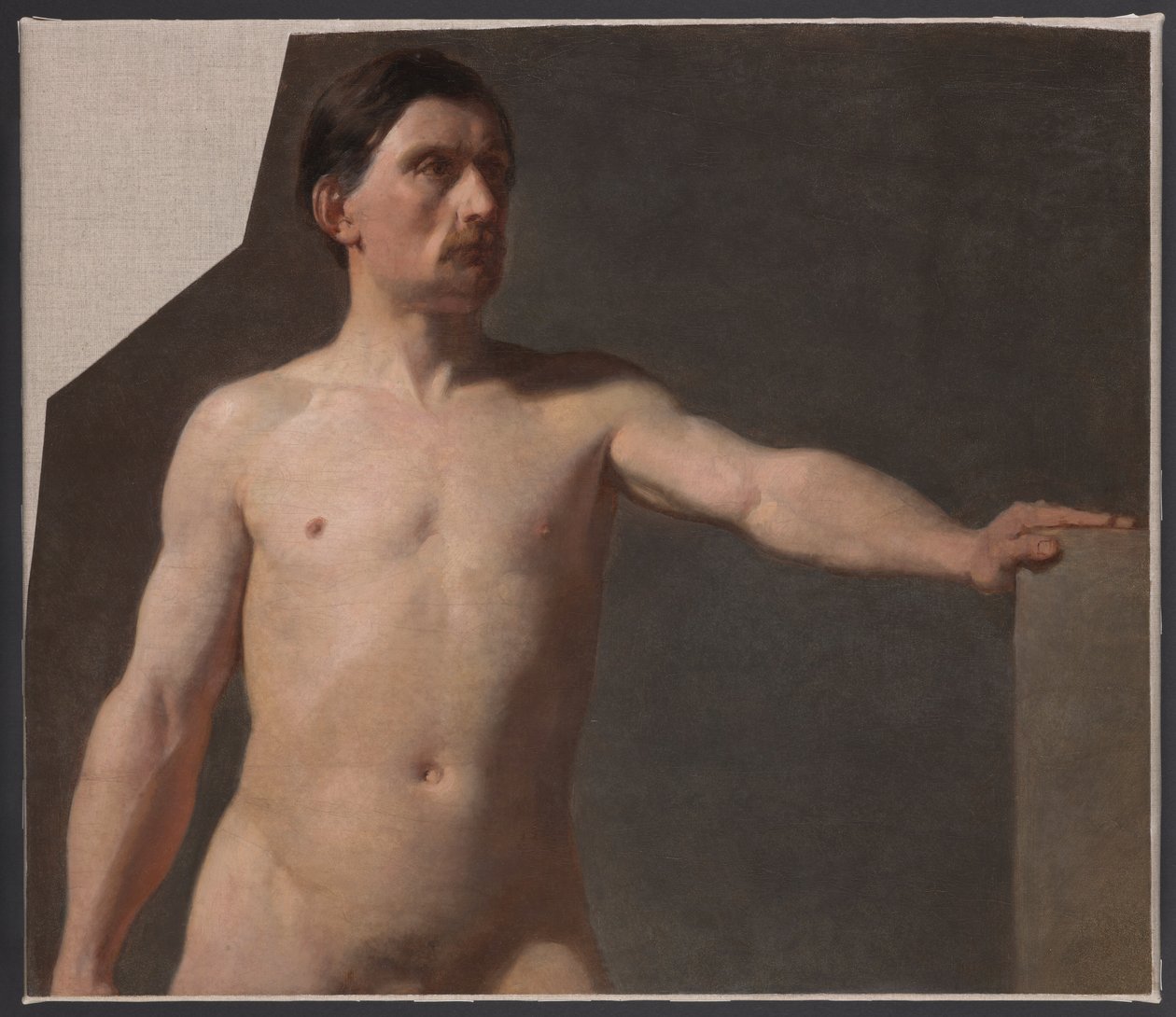 Nudo maschile - Torso di figura maschile da Jan Matejko
