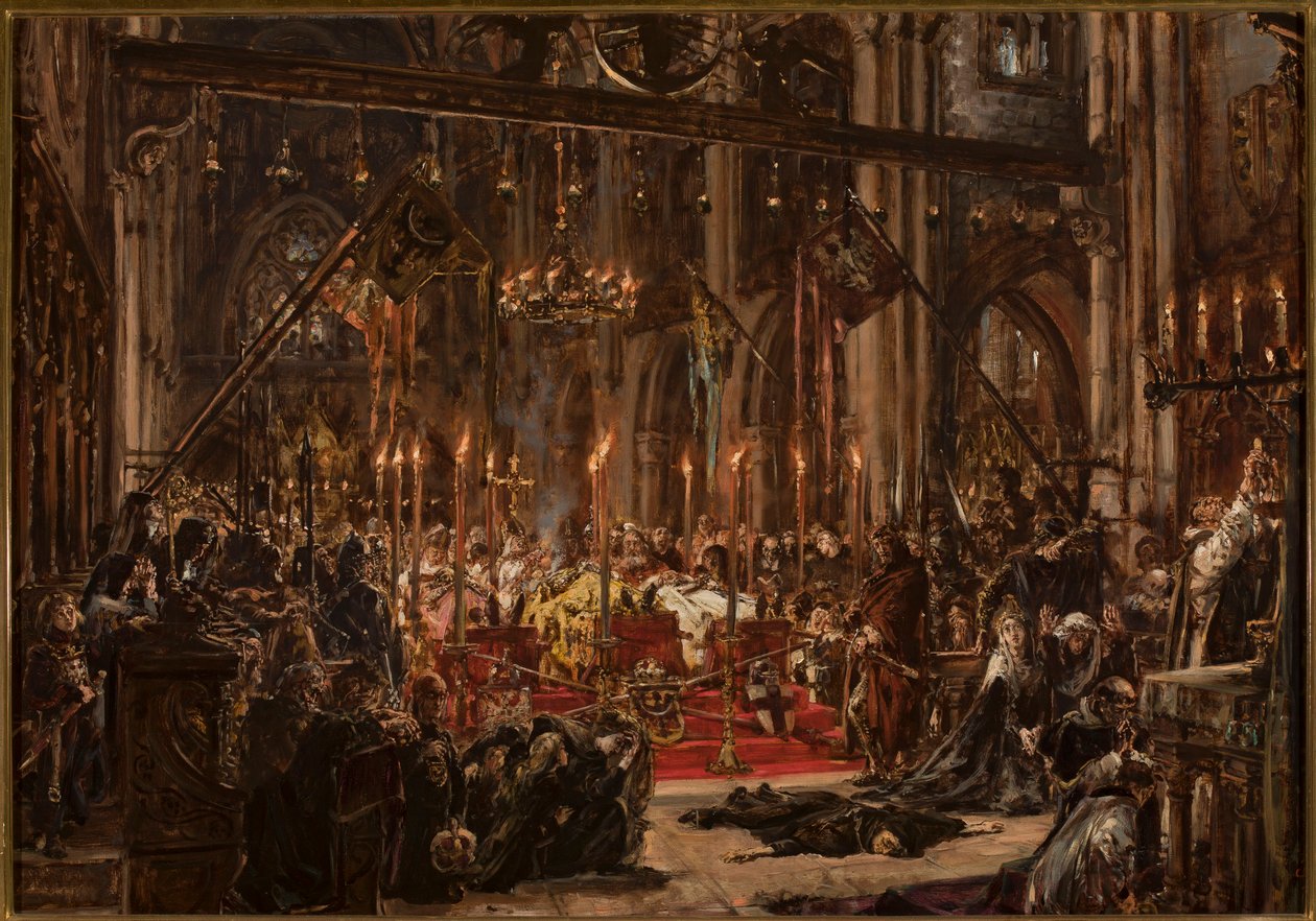 La disfatta di Legnica. La rinascita. Anno 1241 da Jan Matejko