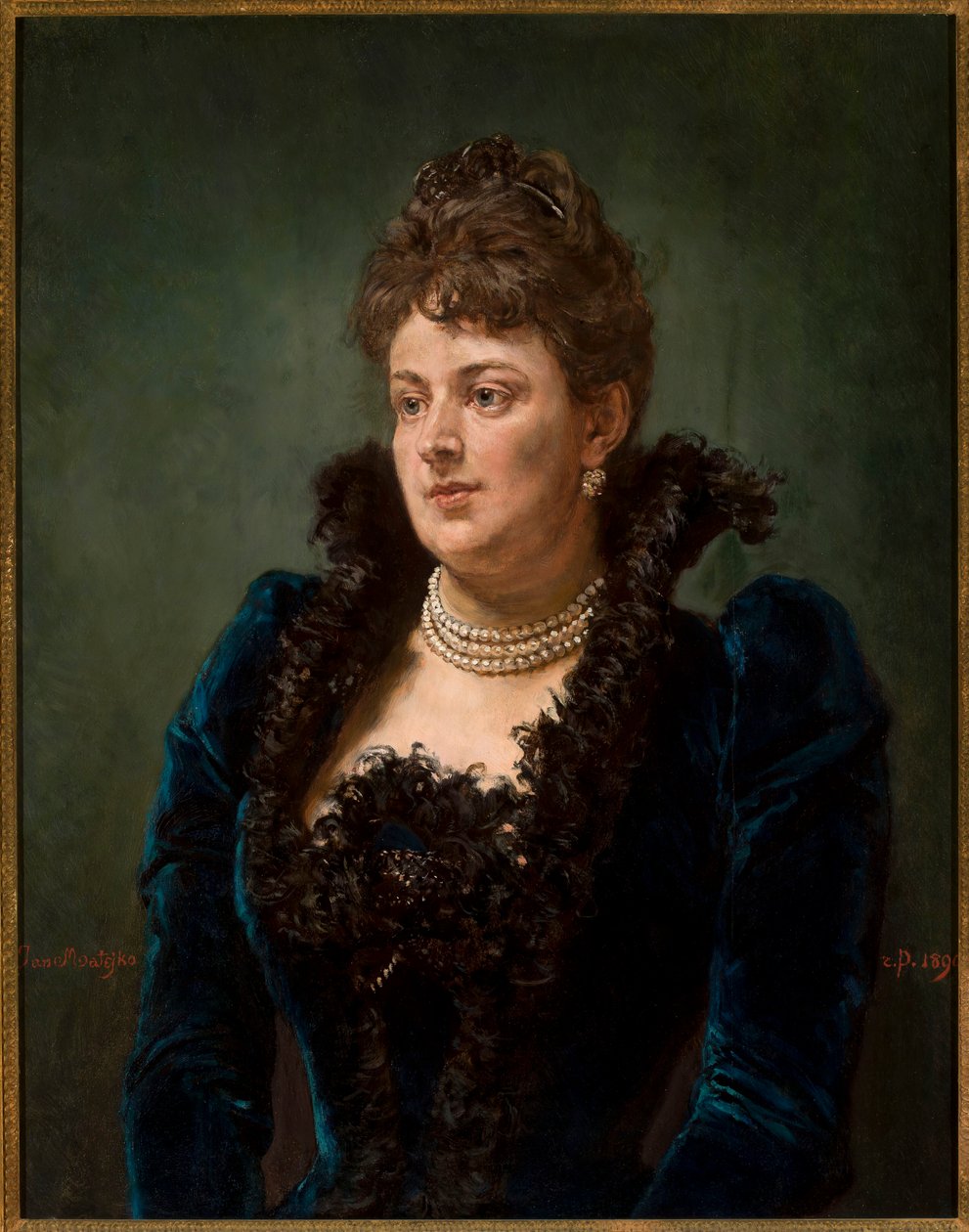 Ritratto di Bona Ossowiecka da Jan Matejko