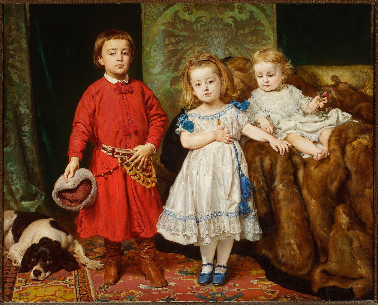 Ritratto dei tre figli dell