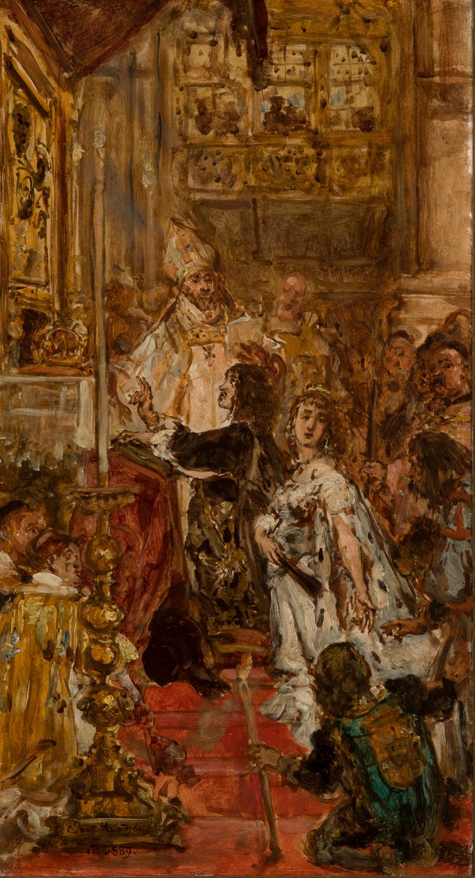 I matrimoni di Giovanni Casimiro da Jan Matejko