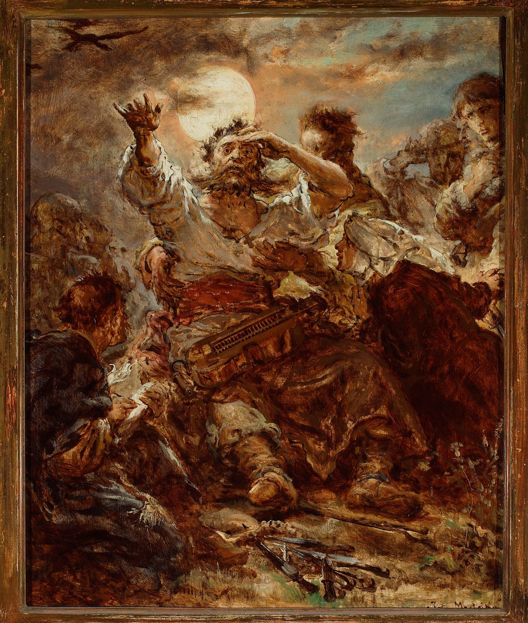 Schizzo per il dipinto «Wernyhora» da Jan Matejko