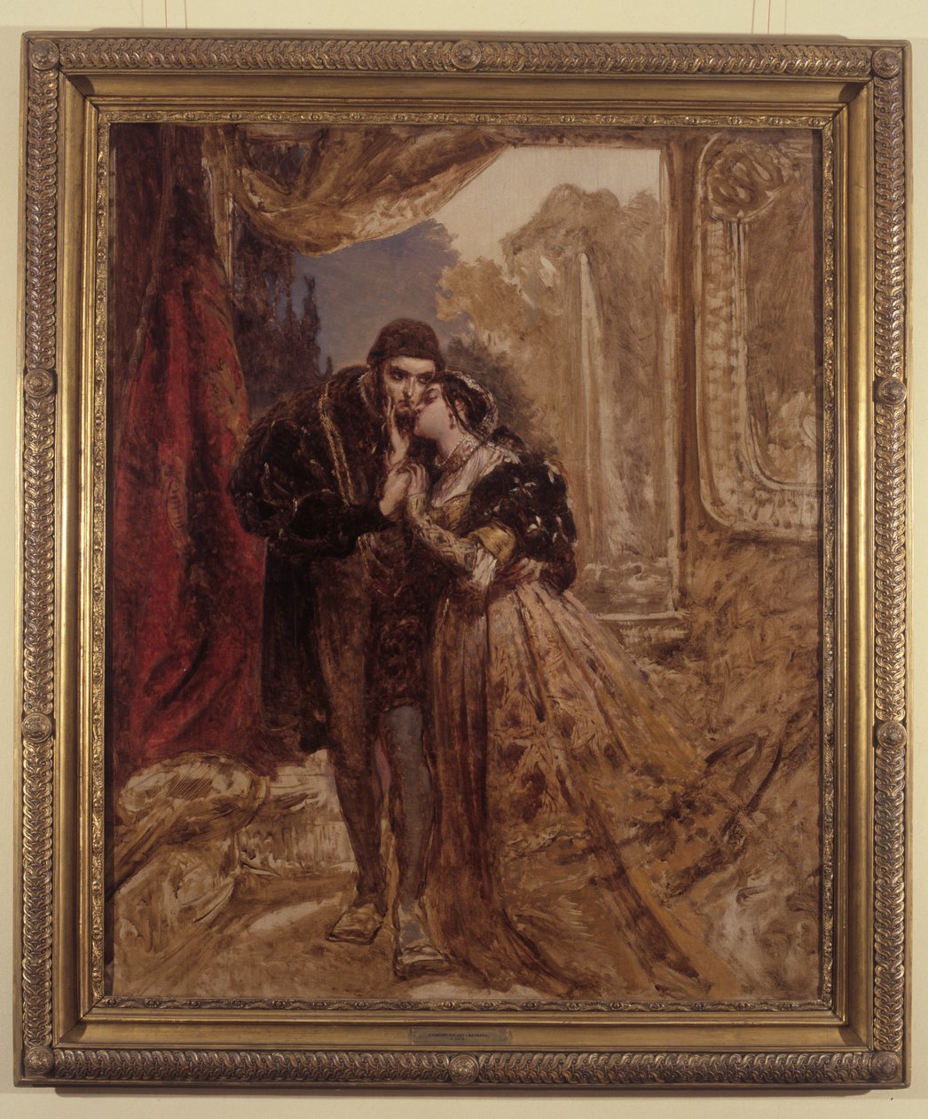 Sigismondo Augusto e Barbara Radziwiłł da Jan Matejko