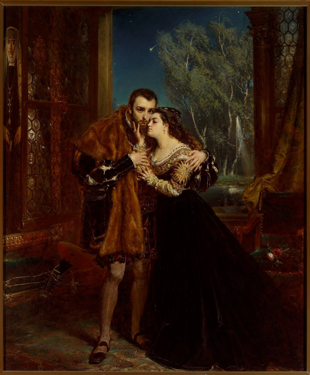 Sigismondo Augusto con Barbara alla corte dei Radziwiłł a Vilnius da Jan Matejko