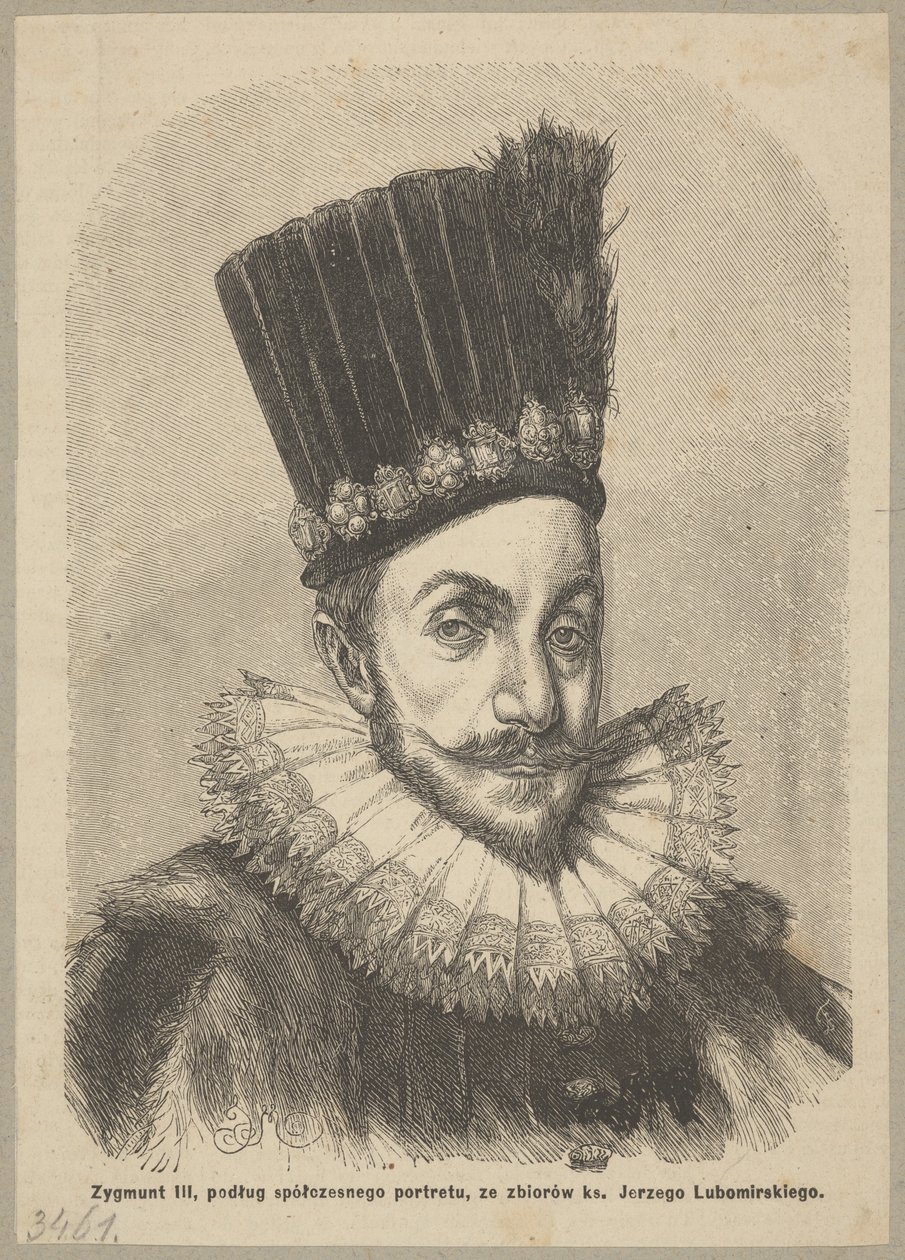 Sigismondo III Vasa (1566-1632), re di Polonia e granduca di Lituania negli anni 1587-1632 da Jan Matejko