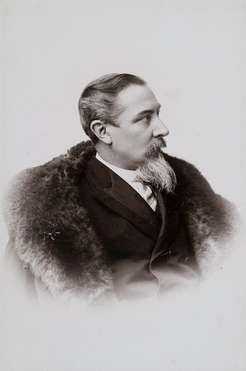 Ritratto del pittore Henryk Siemiradzki da Jan Mieczkowski