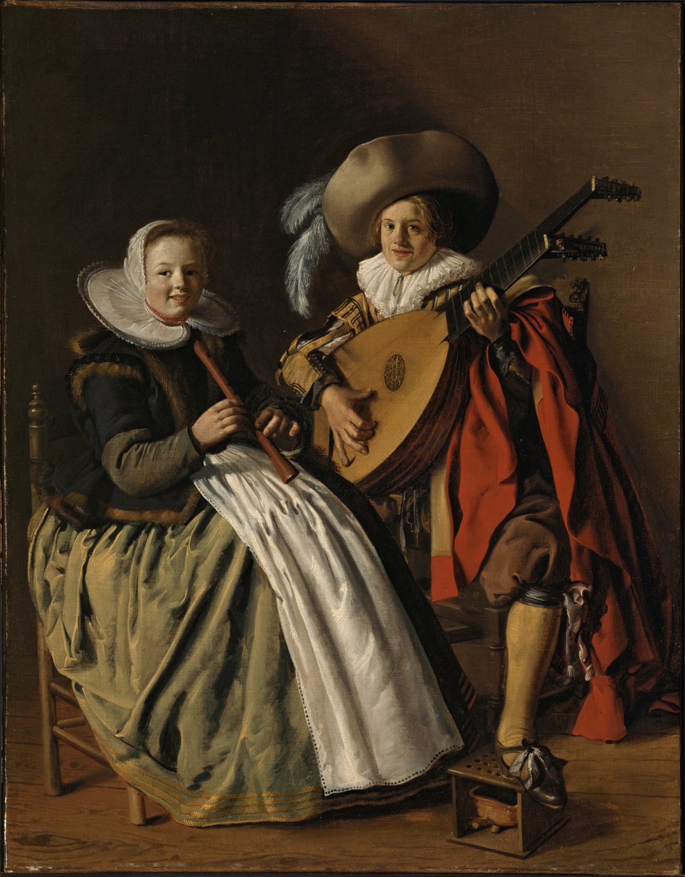 Il duetto, 1629 circa (olio su tela) da Jan Miense Molenaer