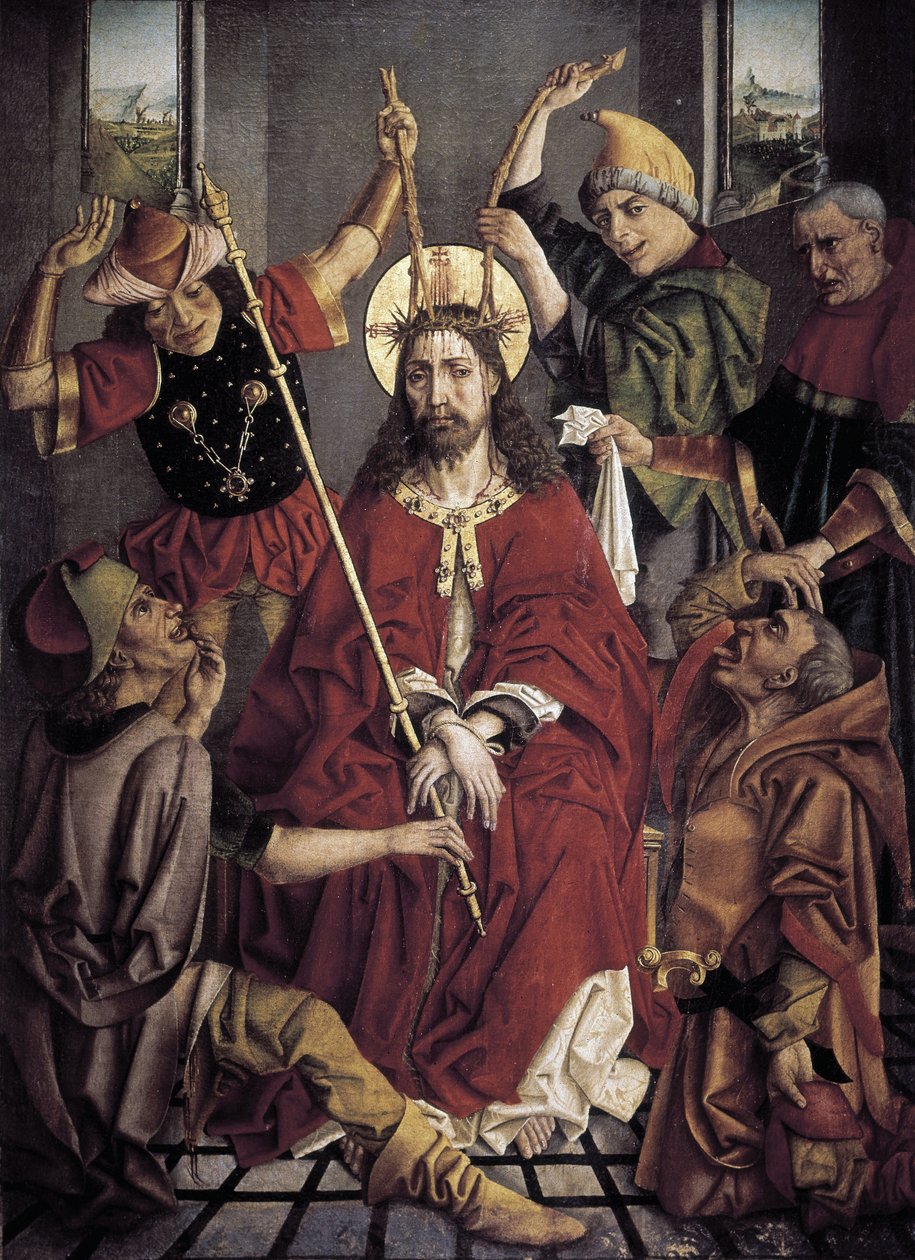Ecce Homo, prima metà del XVI secolo da Jan Mostaert