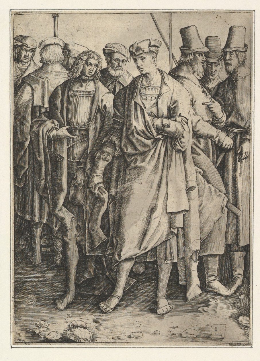 Gruppo di uomini armati, copia n.d. da Jan Muller