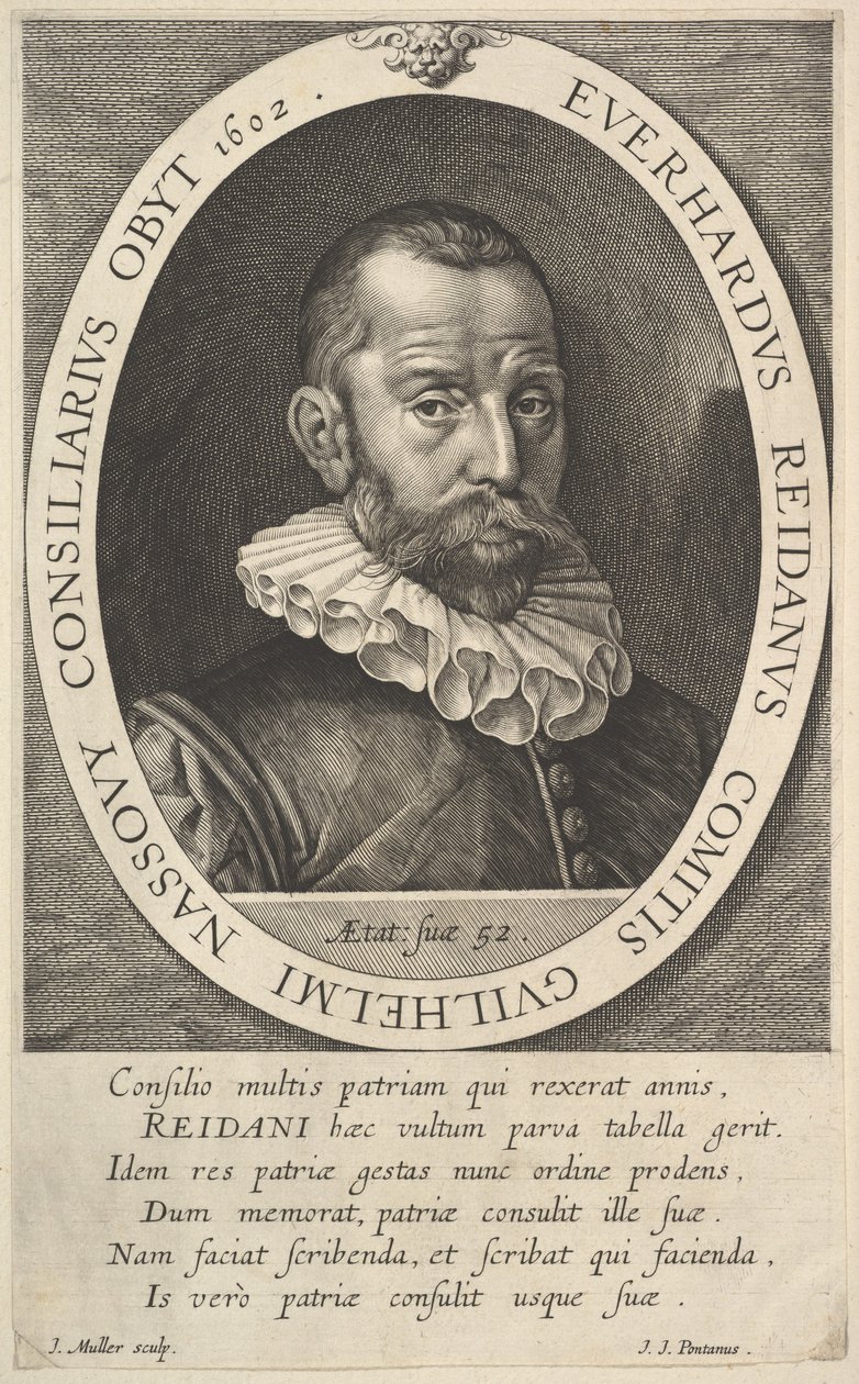 Ritratto di Everhard van Reyd, consigliere di Guglielmo, Principe d