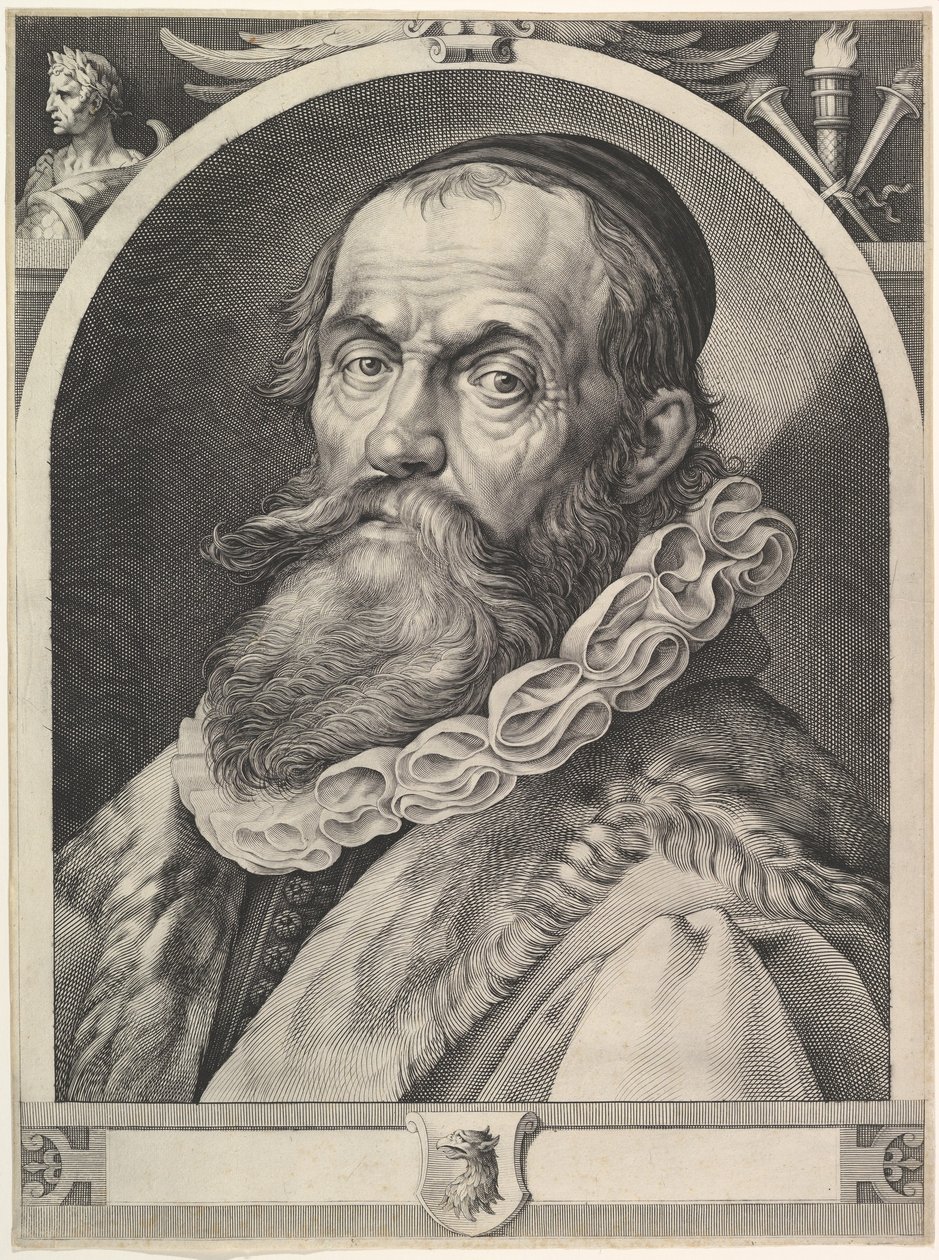Ritratto di Hendrick Goltzius, ca. 1617 da Jan Muller