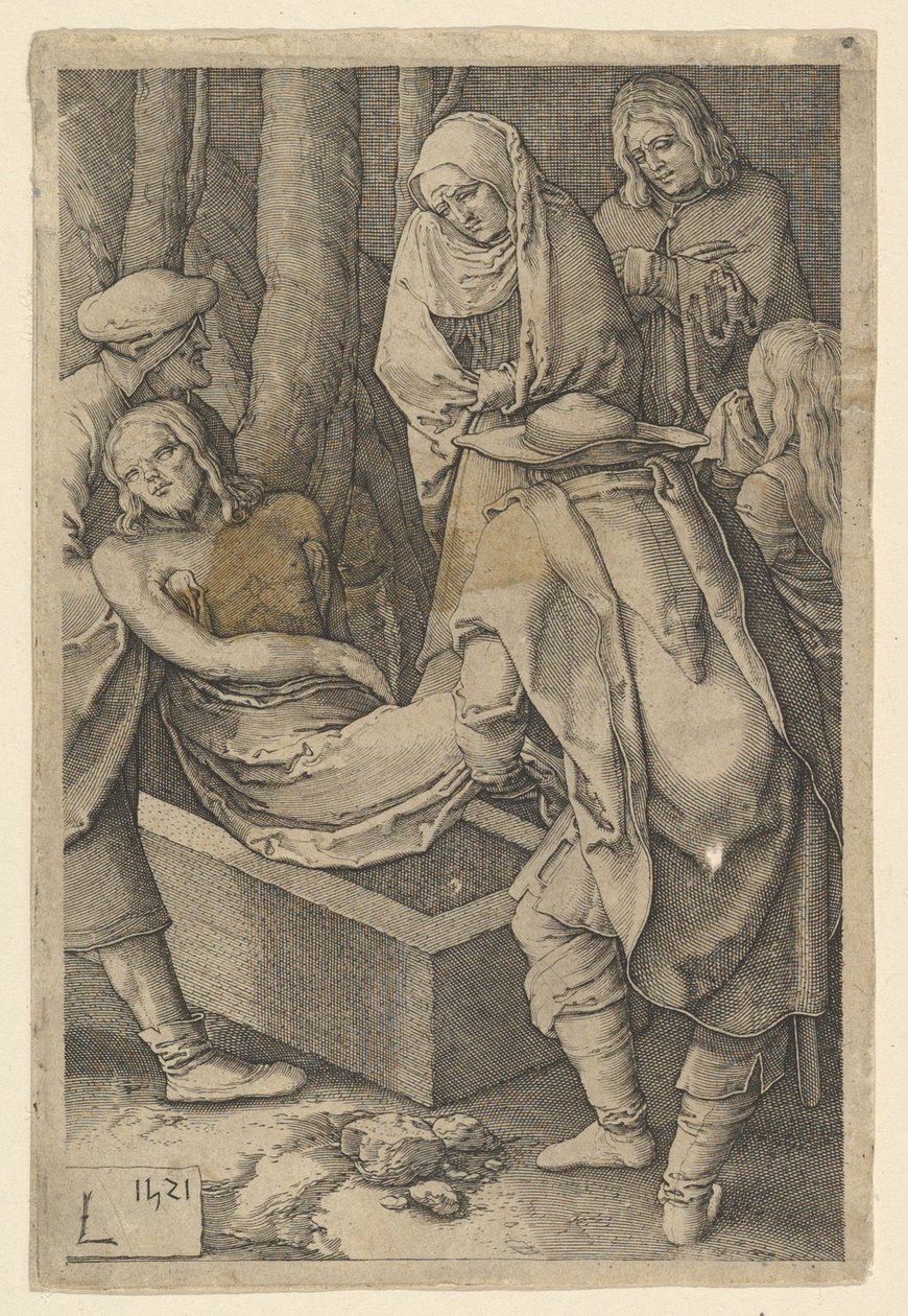 La sepoltura (copia), 1521 da Jan Muller