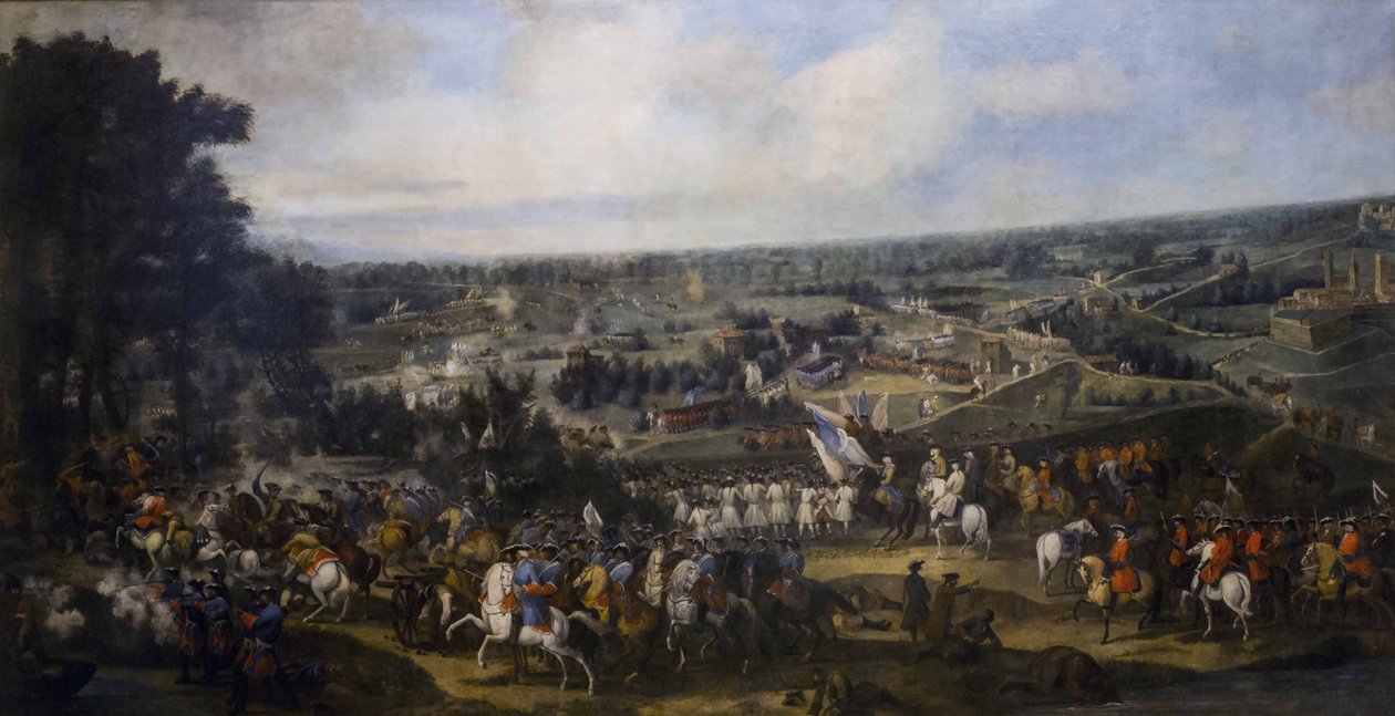 La battaglia di Guastalla da Jan Peeter Verdussen