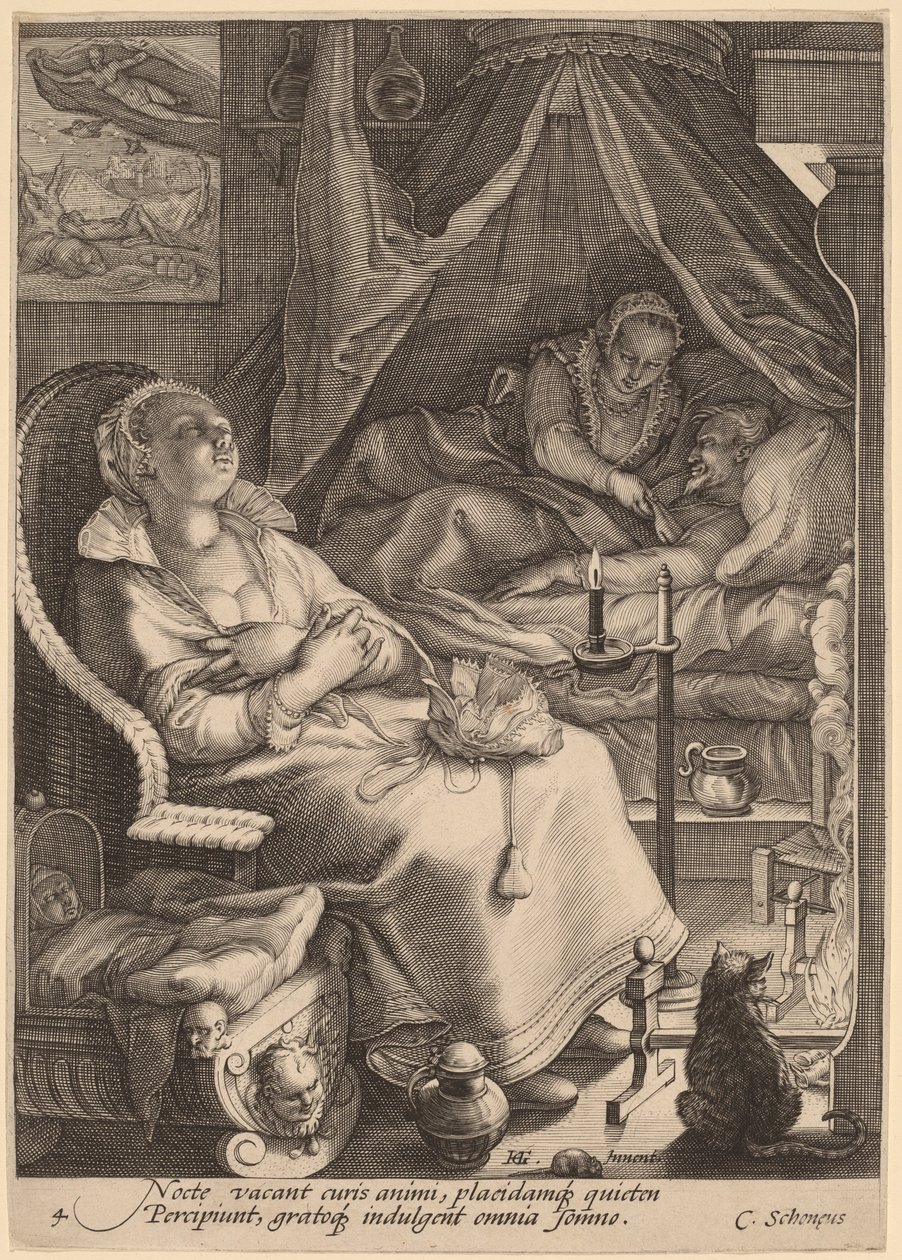 Notte da Jan Pietersz Saenredam, after Hendrik Goltzius