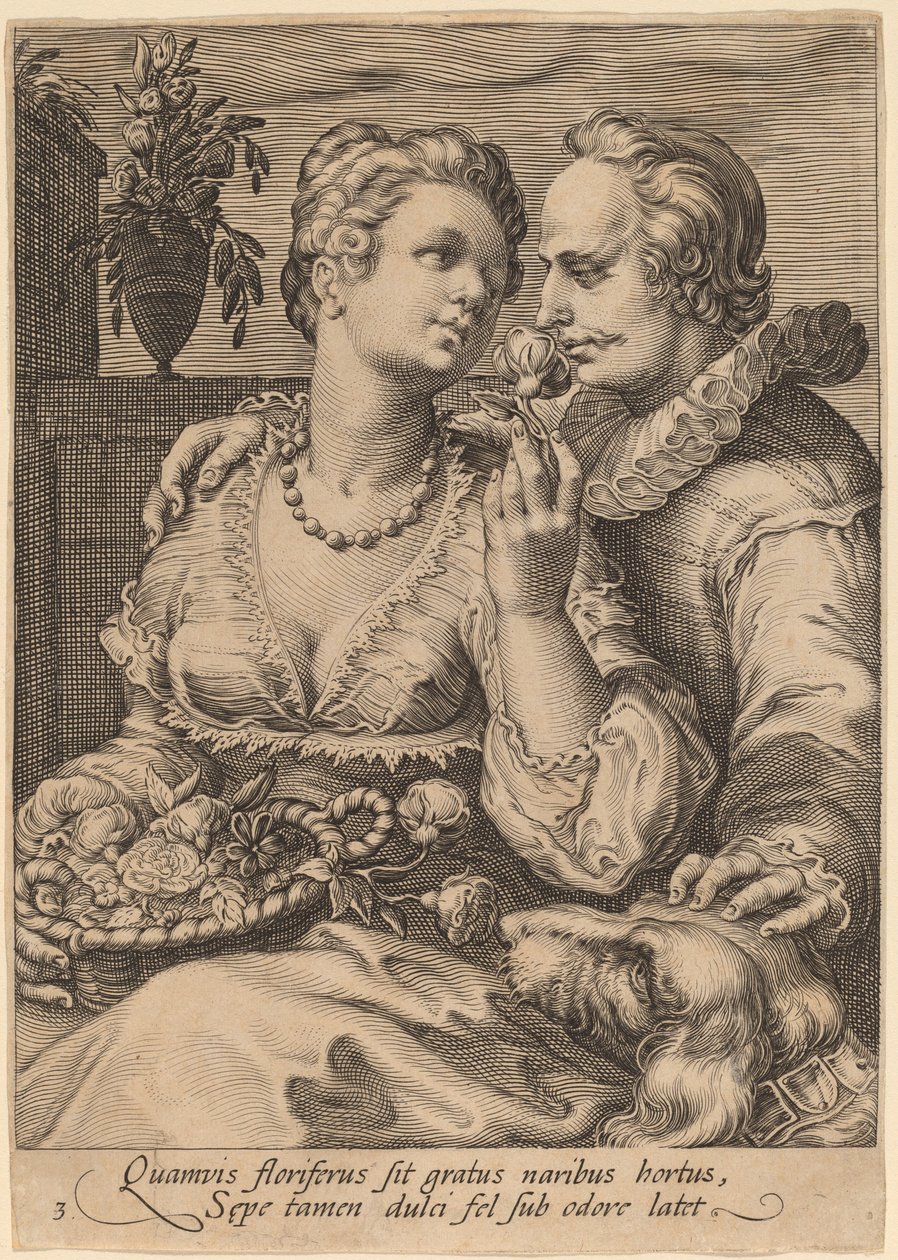 Olfatto da Jan Pietersz Saenredam after Hendrik Goltzius