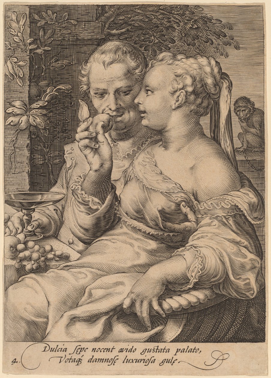 Gusto da Jan Pietersz Saenredam after Hendrik Goltzius
