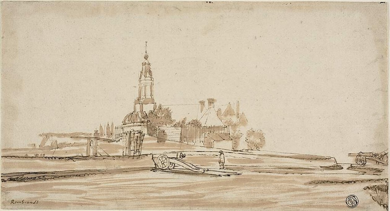 Porta di Haarlem ad Amsterdam da Jan Ruischer