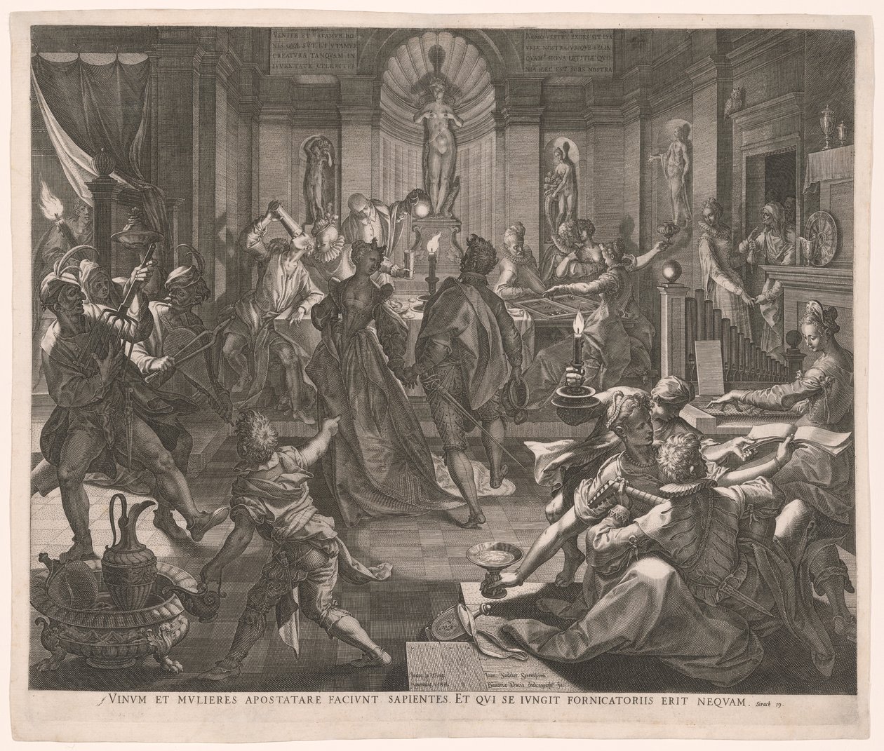 Il Carnevale (o il Figliol Prodigo) da Jan Sadeler I