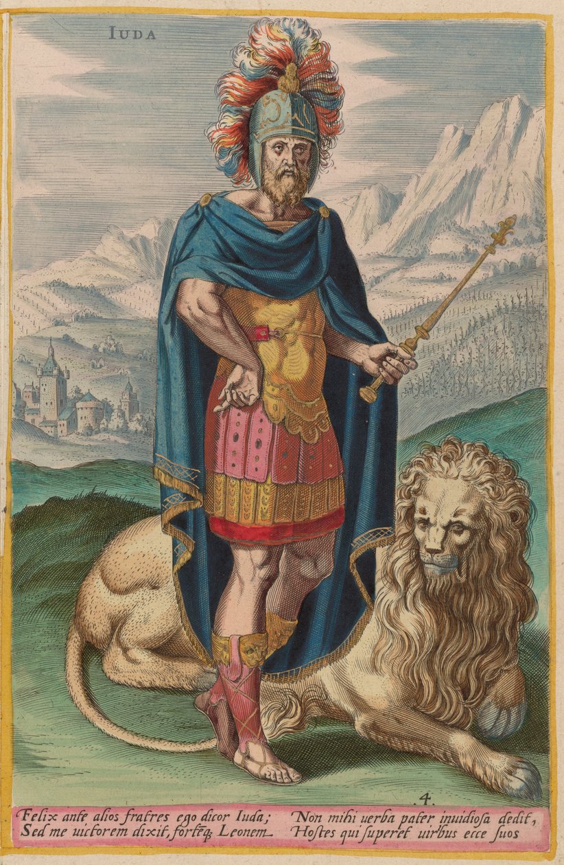 Giuda da Jan Sadeler I after Crispen van den Broecke
