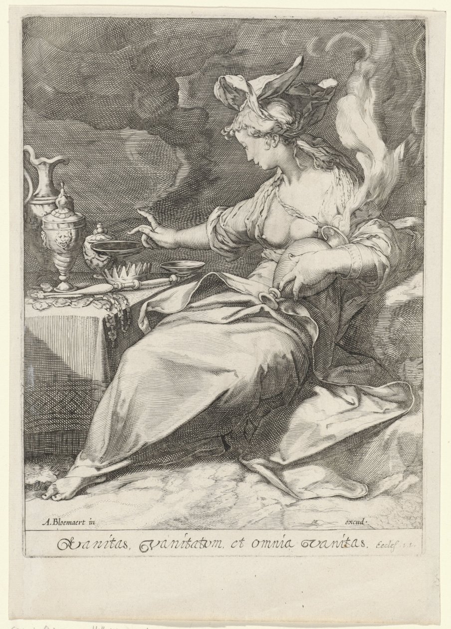Allegoria della vanità (Vanitas) da Jan Saenredam